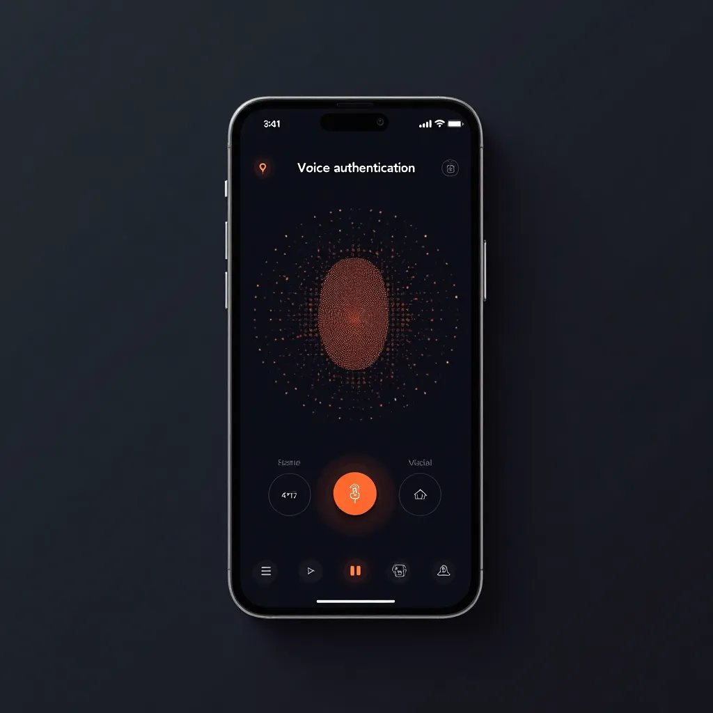 Voice Security System Mobile App